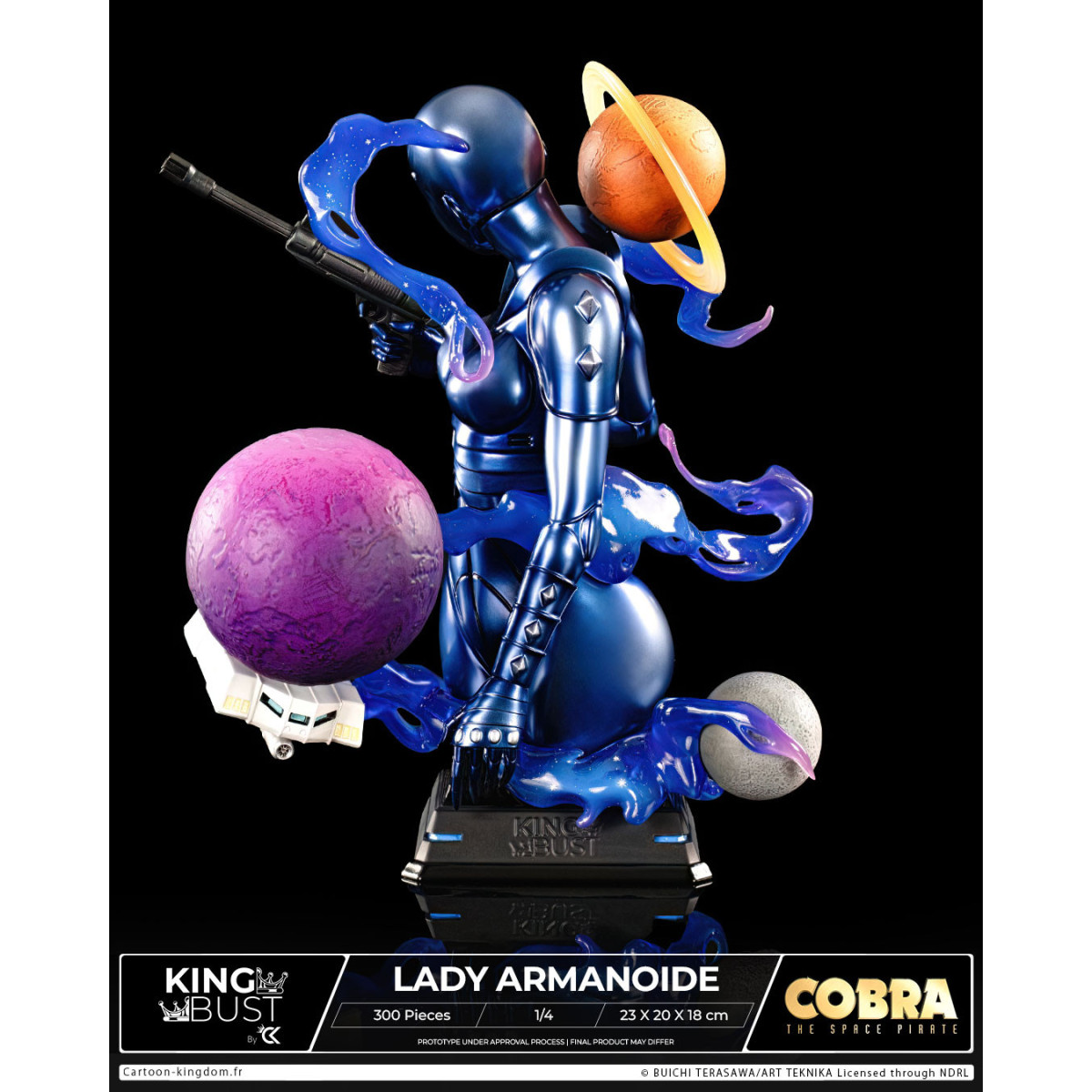 Cartoon Kingdom - King Bust Lady Armanoid 1/4 - COBRA - Limited Edition