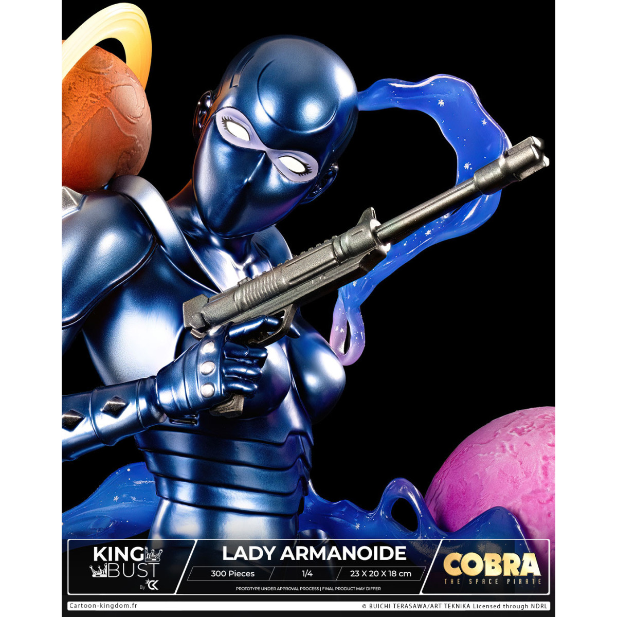 Cartoon Kingdom - King Bust Lady Armanoid 1/4 - COBRA - Limited Edition