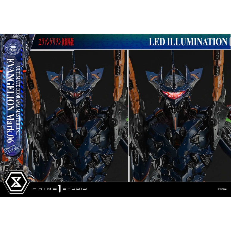 Prime 1 Studio Rebuild of Evangelion - Mark.06 Bonus Version (Concept By Josh Nizzi) Ultimate Diorama Masterline