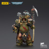 Joytoy - Death Guard - Deathshroud Terminator 1 with Manreaper and Plaguespurter Gauntlets 1/18 - Warhammer 40k