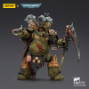 Joytoy - Death Guard - Deathshroud Terminator 1 with Manreaper and Plaguespurter Gauntlets 1/18 - Warhammer 40k