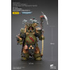 Joytoy - Death Guard - Deathshroud Terminator 1 with Manreaper and Plaguespurter Gauntlets 1/18 - Warhammer 40k