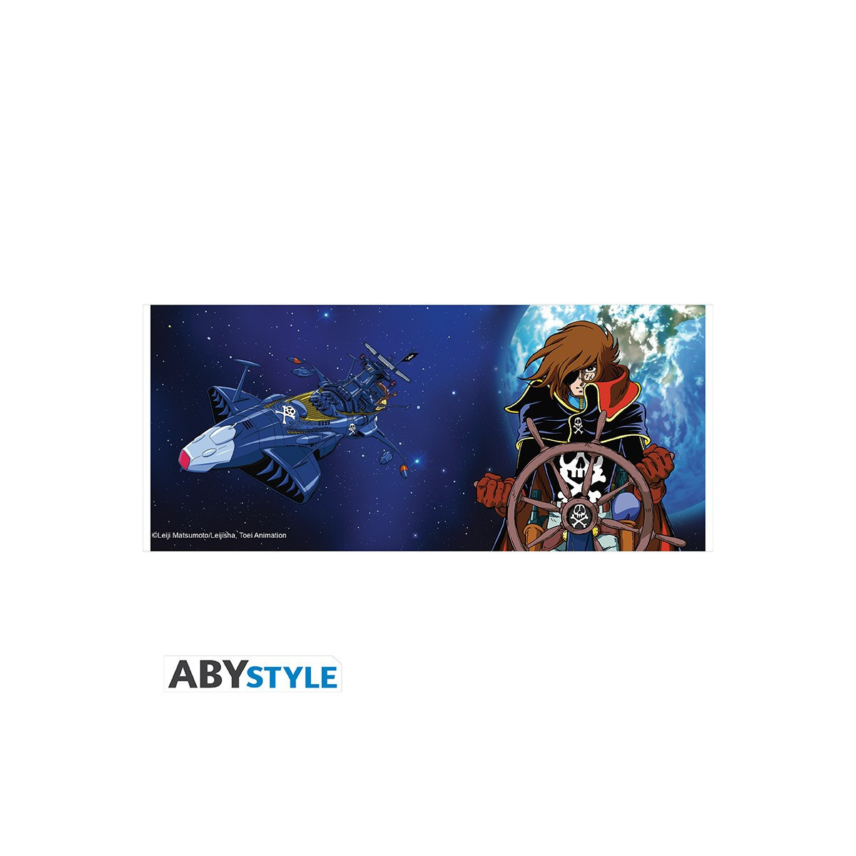 ABYstyle - Albator - Mug 320 ml - Albator & Ship - Captain Harlock Space Pirate