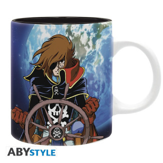 ABYstyle - Albator - Mug 320 ml - Albator & Ship - Captain Harlock Space Pirate