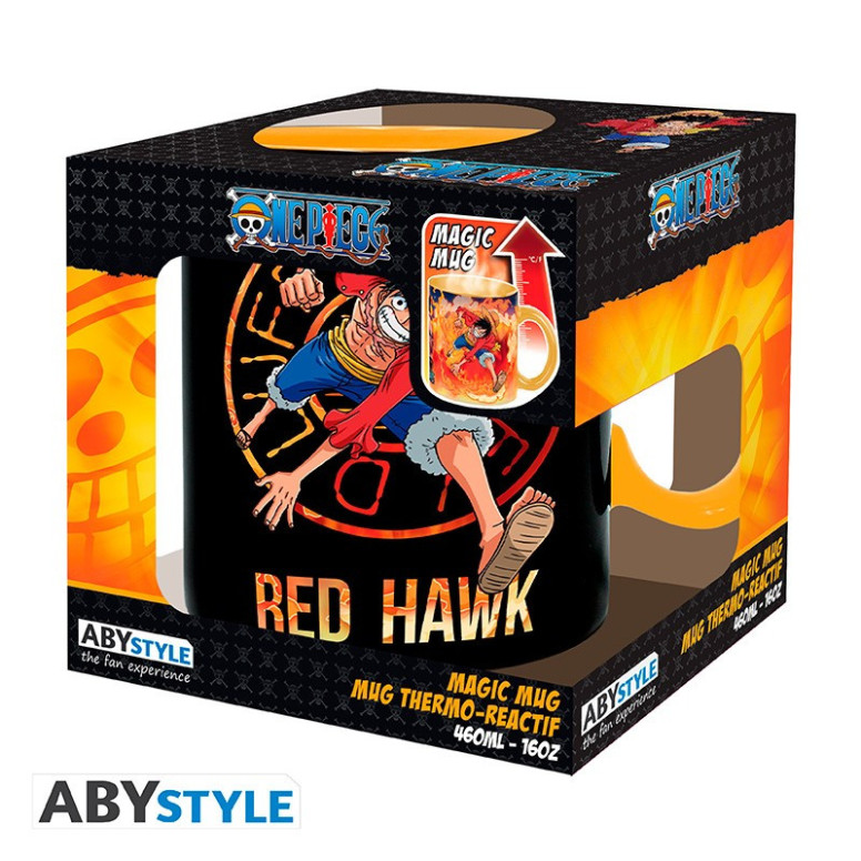 ABYstyle - One Piece - Thermo-reactive Mug 460 ml - Luffy & Sabo