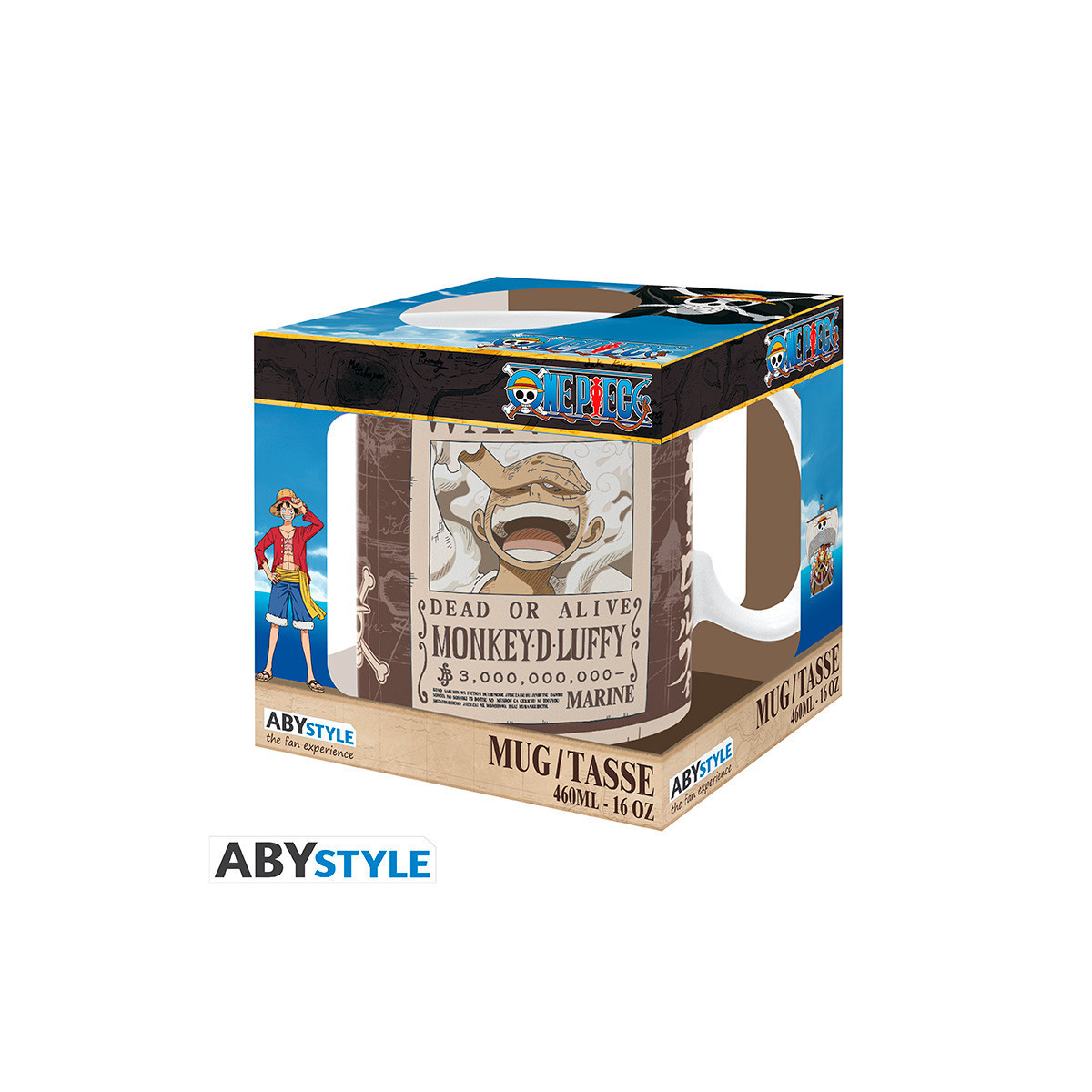 ABYstyle - One Piece - Mug 460 ml - Luffy Wanted