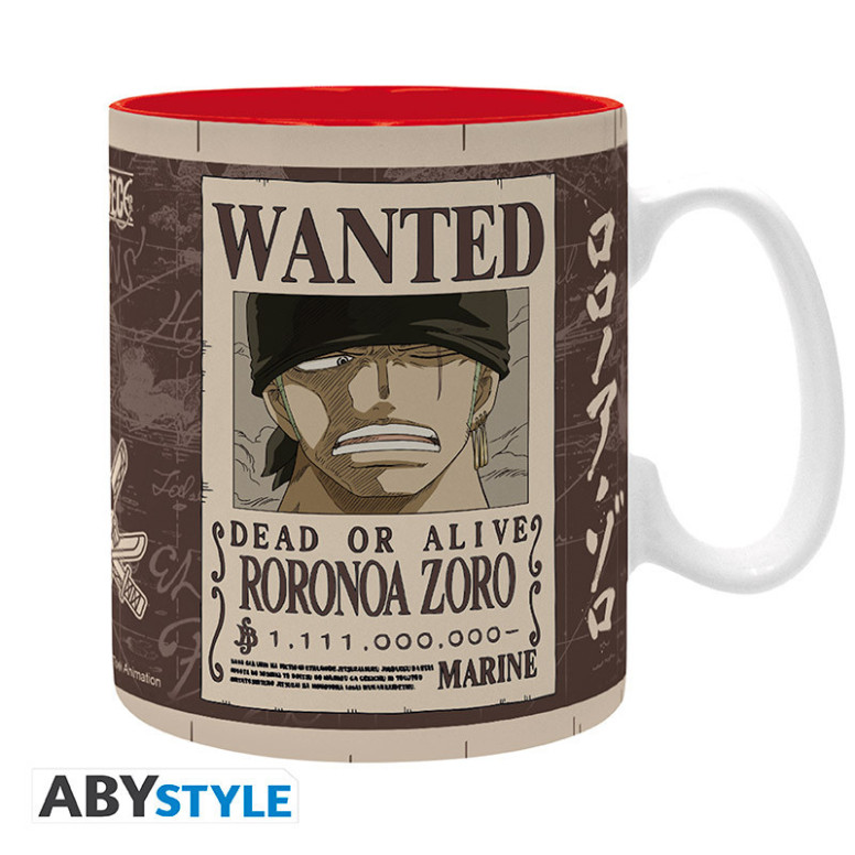 ABYstyle - One Piece - Mug 460 ml - Zoro Wanted