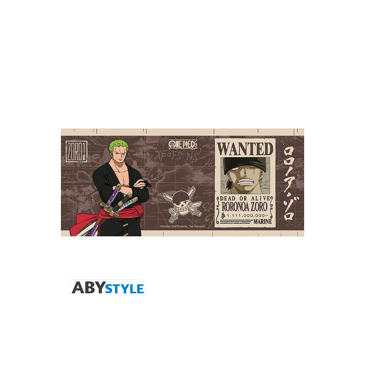ABYstyle - One Piece - Mug 460 ml - Zoro Wanted