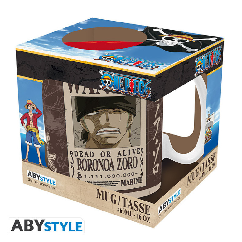 ABYstyle - One Piece - Mug 460 ml - Zoro Wanted