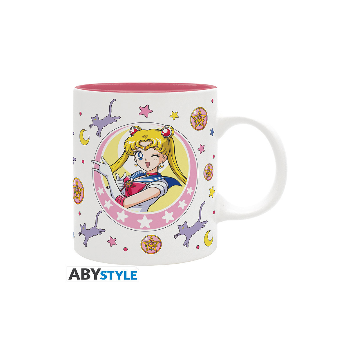 ABYstyle - Sailor Moon - Mug 320 ml - Sailor Moon & Luna patch