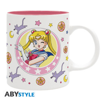 ABYstyle - Sailor Moon - Mug 320 ml - Sailor Moon & Luna patch
