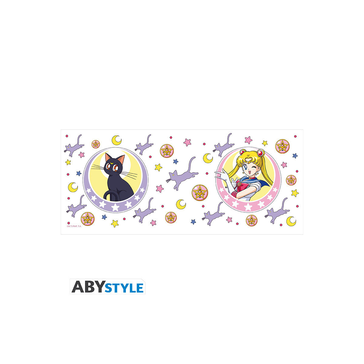 ABYstyle - Sailor Moon - Mug 320 ml - Sailor Moon & Luna patch