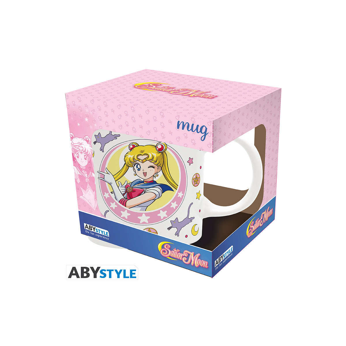 ABYstyle - Sailor Moon - Mug 320 ml - Sailor Moon & Luna patch