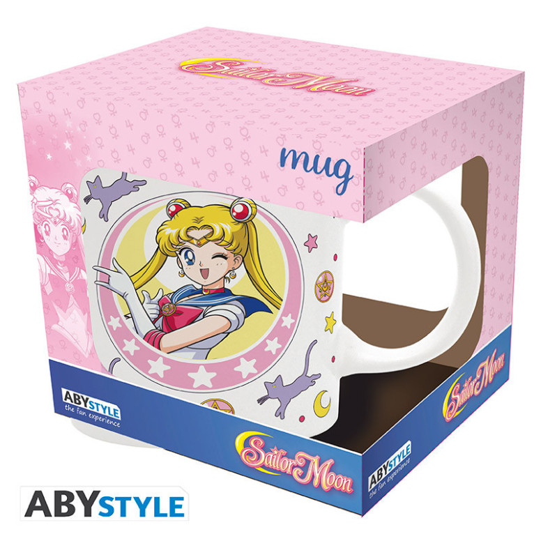 ABYstyle - Sailor Moon - Mug 320 ml - Sailor Moon & Luna patch