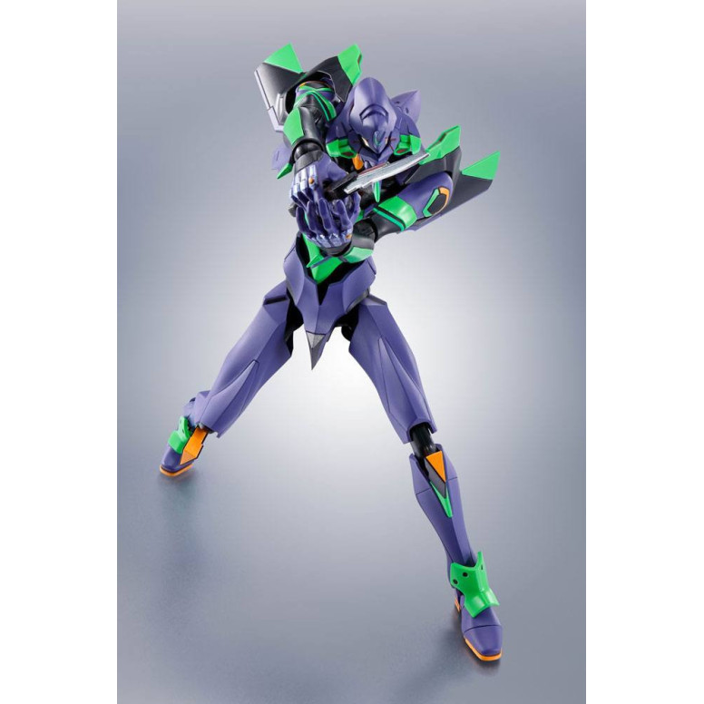 Bandai The Robot Spirits Evangelion - Side EVA Evangelion Test Type-01 + Spear of Cassius Renewal Color Edition Reissue