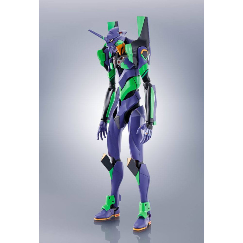 Bandai The Robot Spirits Evangelion - Side EVA Evangelion Test Type-01 + Spear of Cassius Renewal Color Edition Reissue