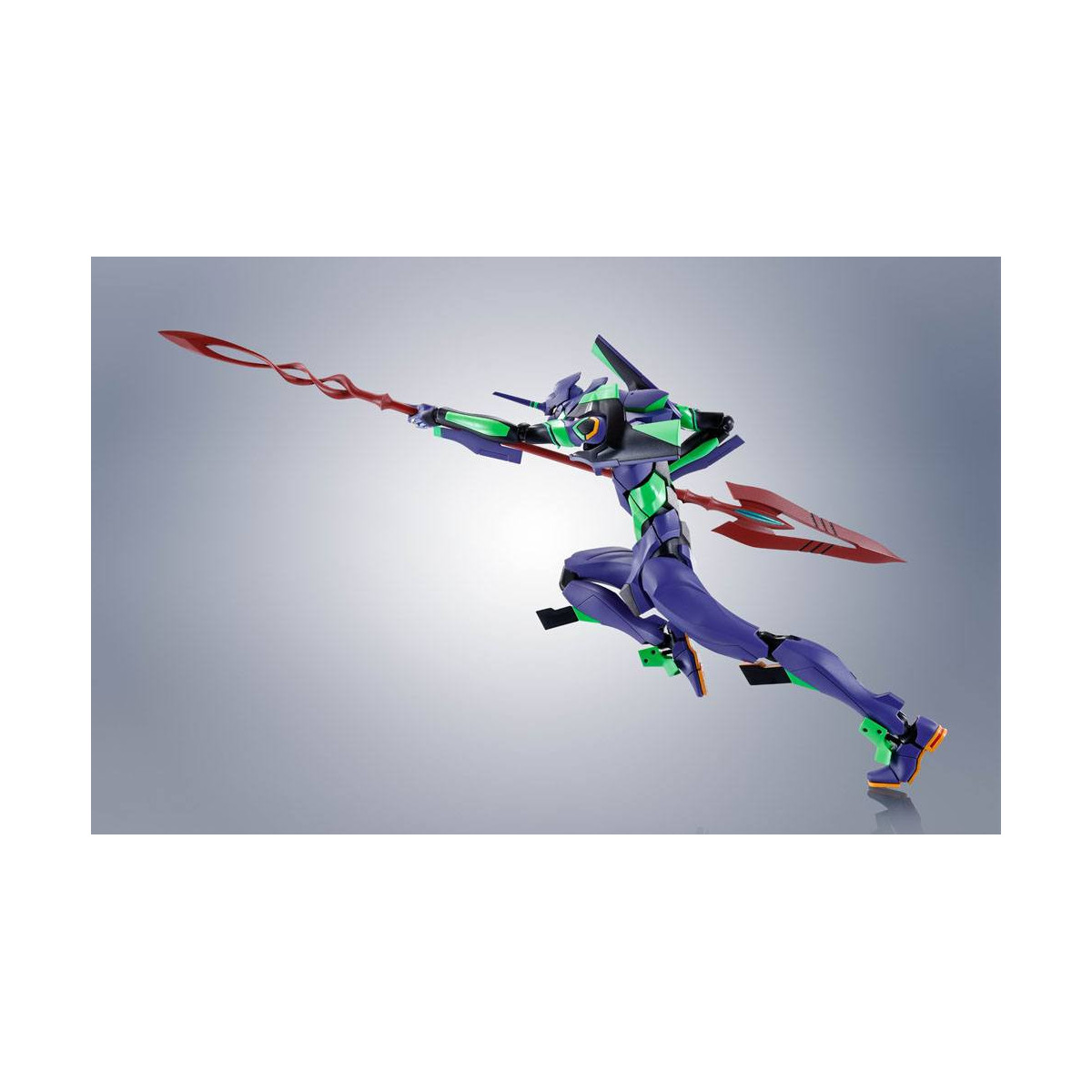 Bandai The Robot Spirits Evangelion - Side EVA Evangelion Test Type-01 + Spear of Cassius Renewal Color Edition Reissue