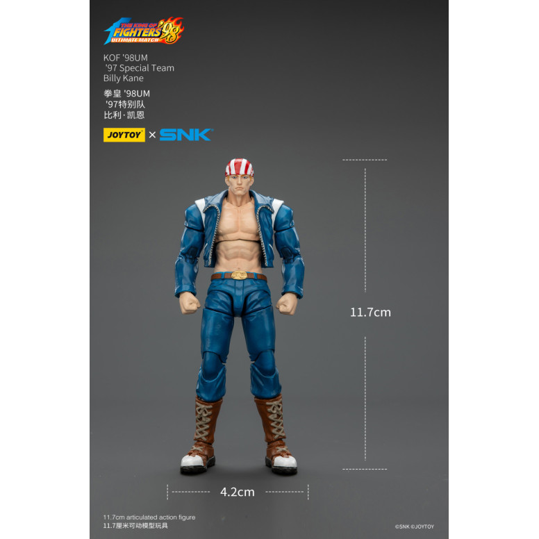 Joytoy X SNK- The King of Fighters 98 UM - Billy Kane - Special Team