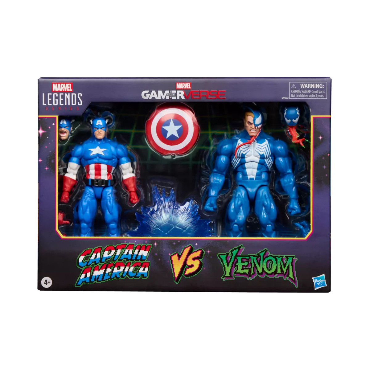 Hasbro Marvel Legends Series Gamerverse - Captain America vs Venom