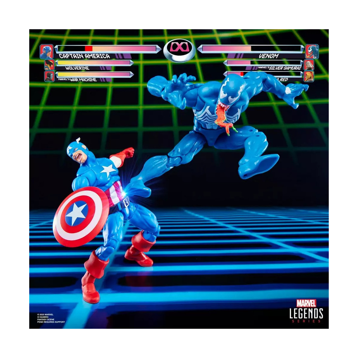 Hasbro Marvel Legends Series Gamerverse - Captain America vs Venom