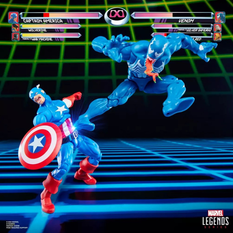 Hasbro Marvel Legends Series Gamerverse - Captain America vs Venom