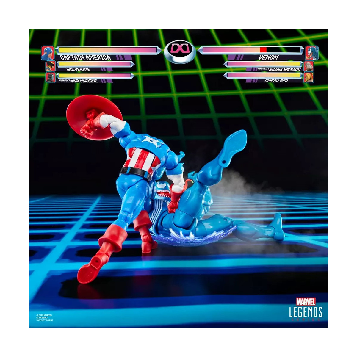 Hasbro Marvel Legends Series Gamerverse - Captain America vs Venom