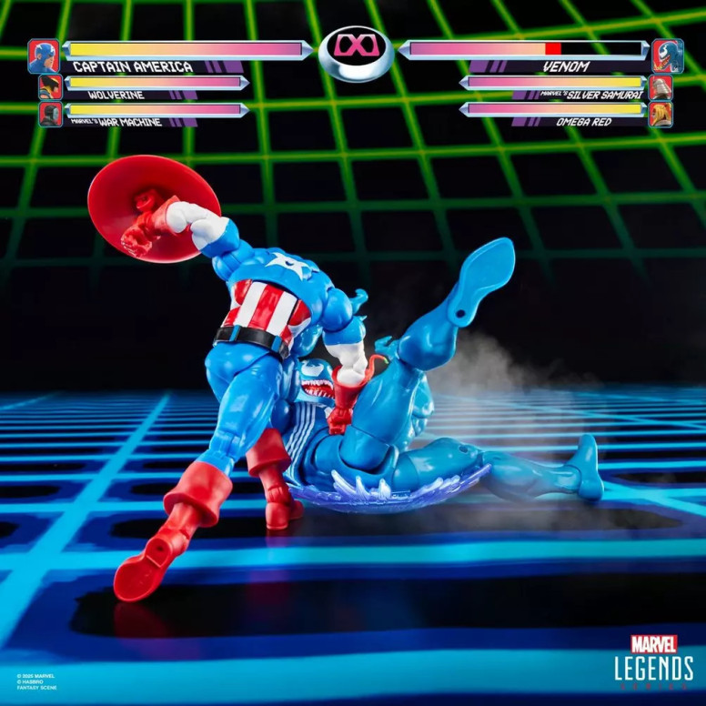 Hasbro Marvel Legends Series Gamerverse - Captain America vs Venom