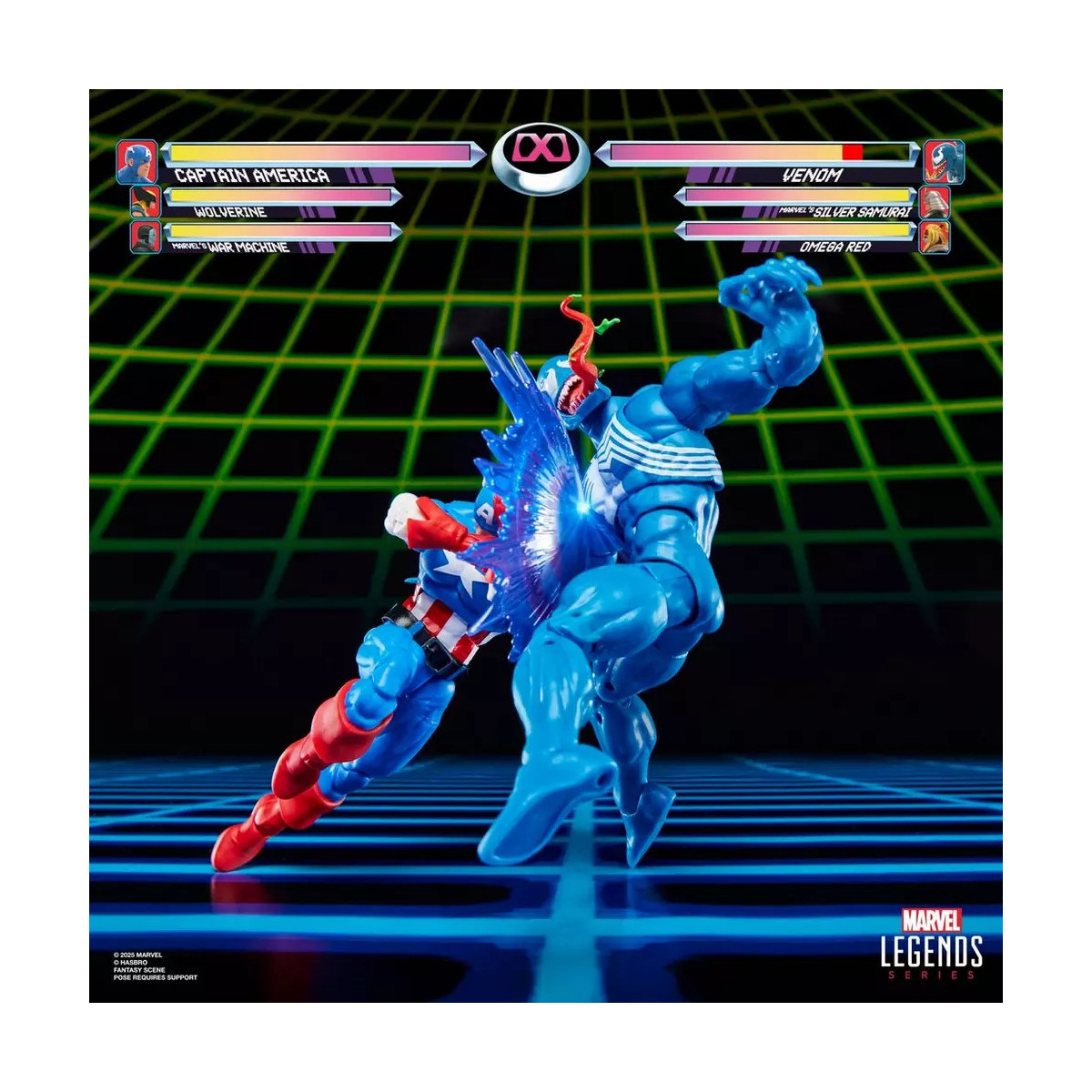 Hasbro Marvel Legends Series Gamerverse - Captain America vs Venom