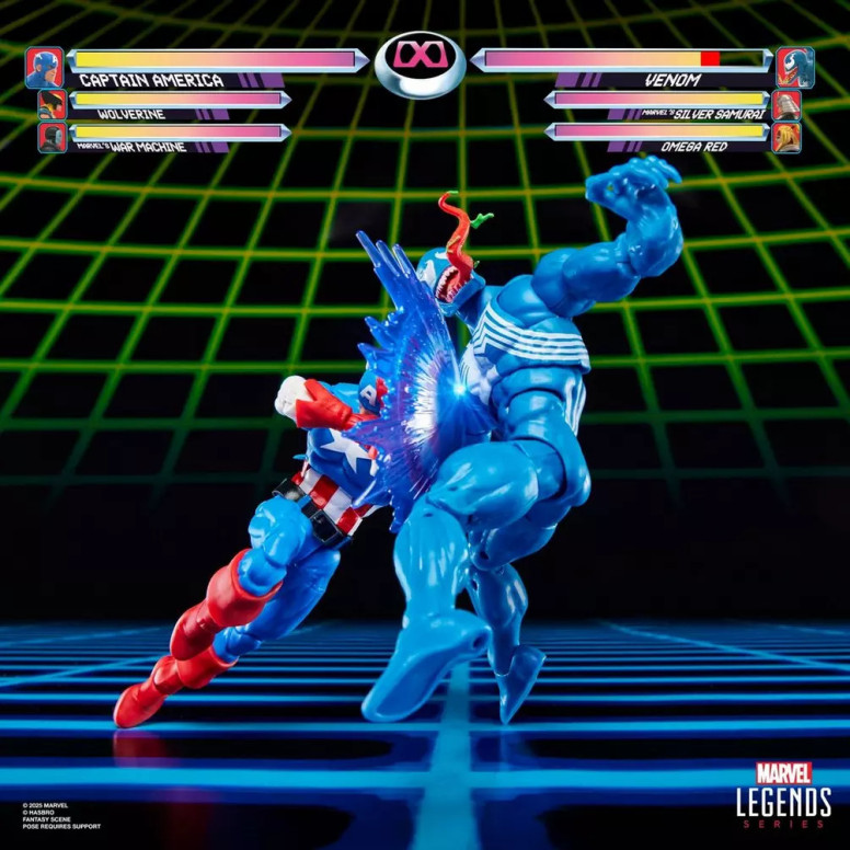 Hasbro Marvel Legends Series Gamerverse - Captain America vs Venom
