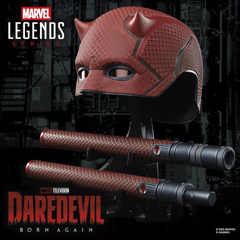 Hasbro - Daredevil: Born Again Baton and Mask 1/1 - Marvel Legends Series