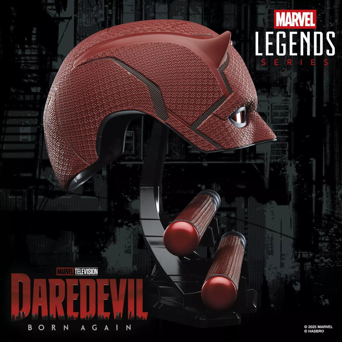 Hasbro - Daredevil: Born Again Baton and Mask 1/1 - Marvel Legends Series