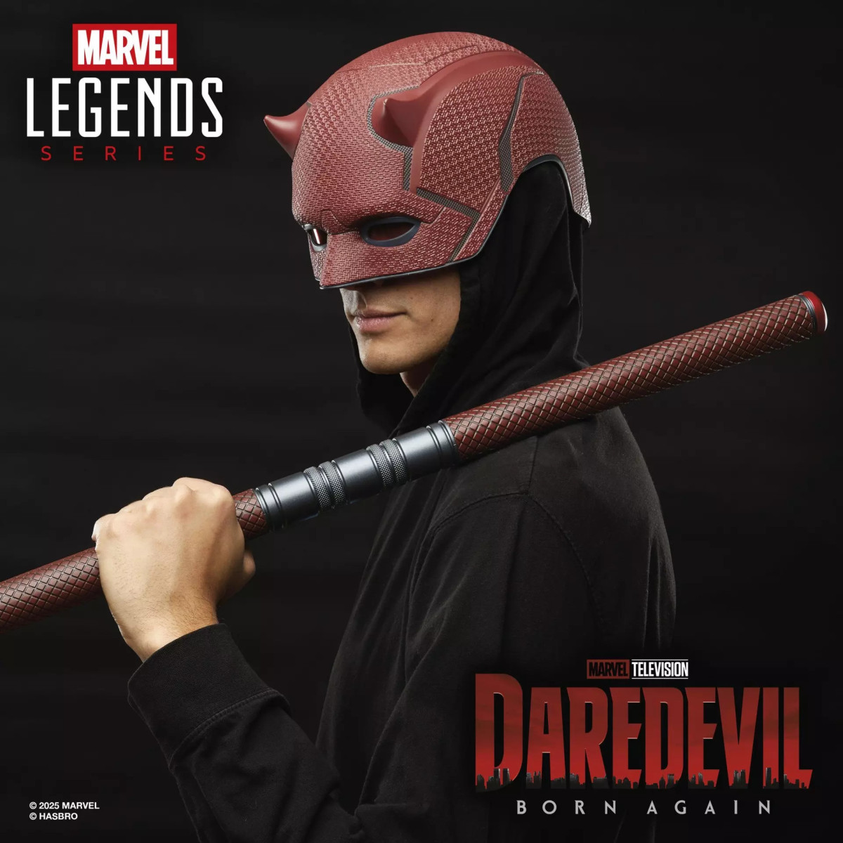 Hasbro - Daredevil: Born Again Baton and Mask 1/1 - Marvel Legends Series