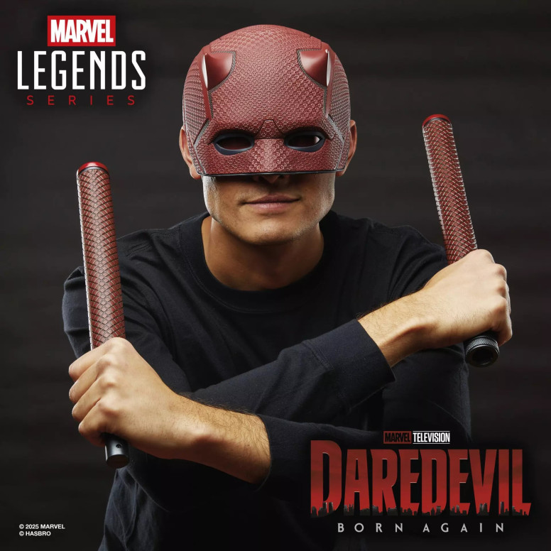 Hasbro - Daredevil: Born Again Baton and Mask 1/1 - Marvel Legends Series