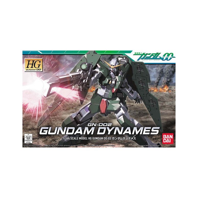 Bandai - Gunpla - 1/144 HG - GN-000 Gundam Dynames - Mobile Suit Gundam 00
