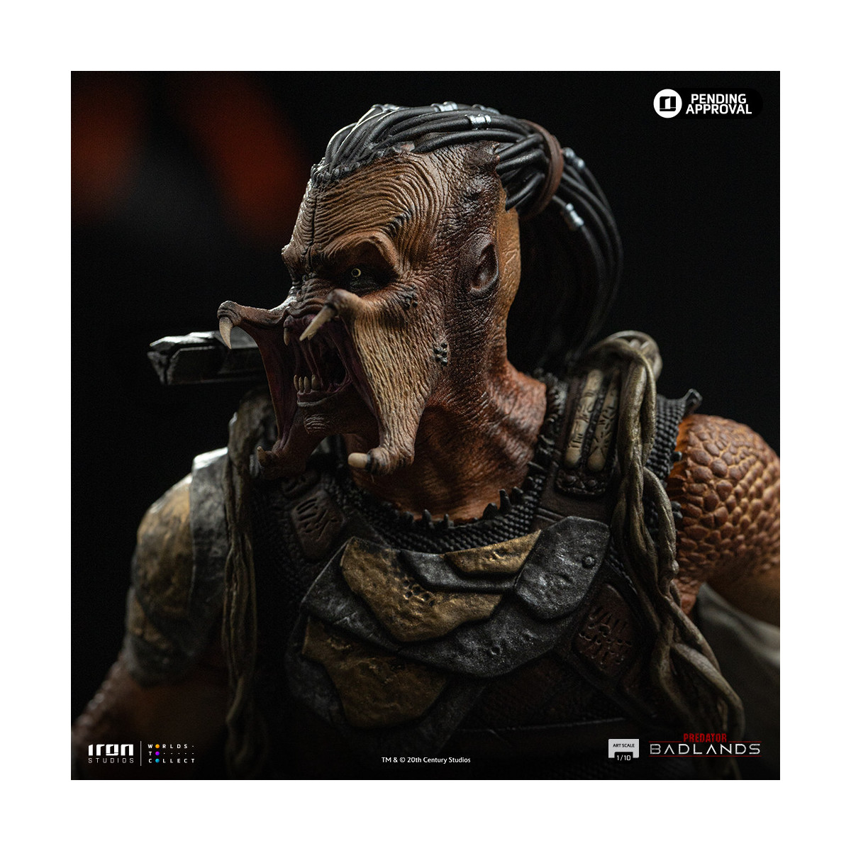 Iron Studios Predator: Badlands - Predator Dek & Thia Art Scale 1/10