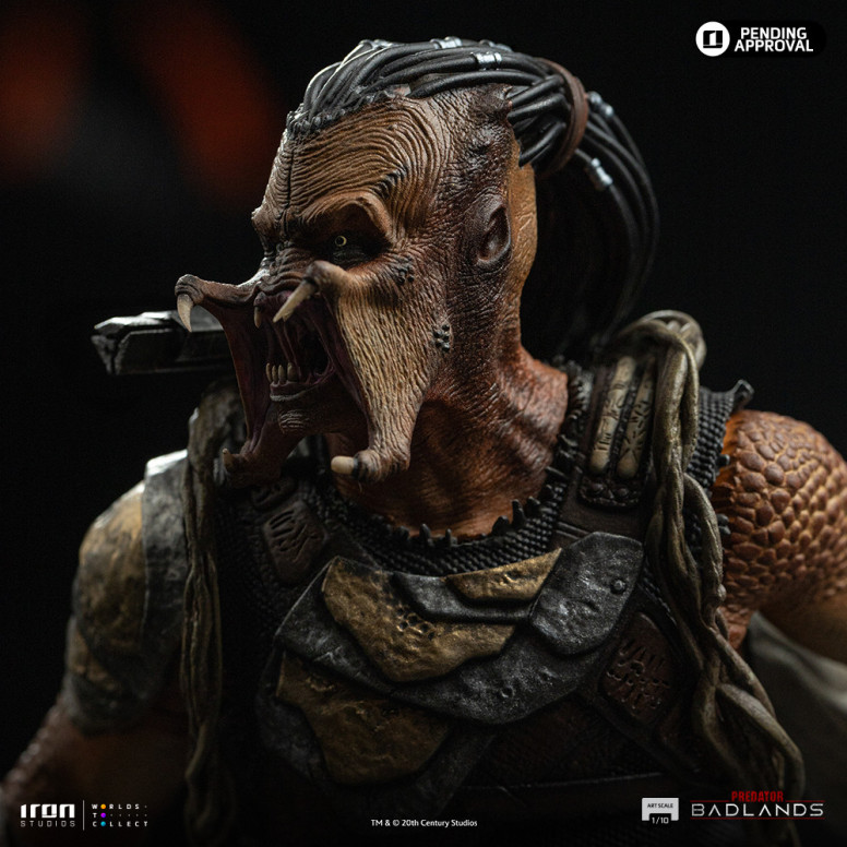 Iron Studios Predator: Badlands - Predator Dek & Thia Art Scale 1/10