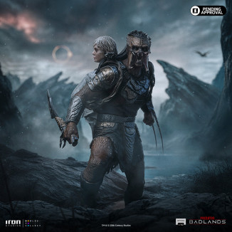 Iron Studios Predator: Badlands - Predator Dek & Thia Art Scale 1/10