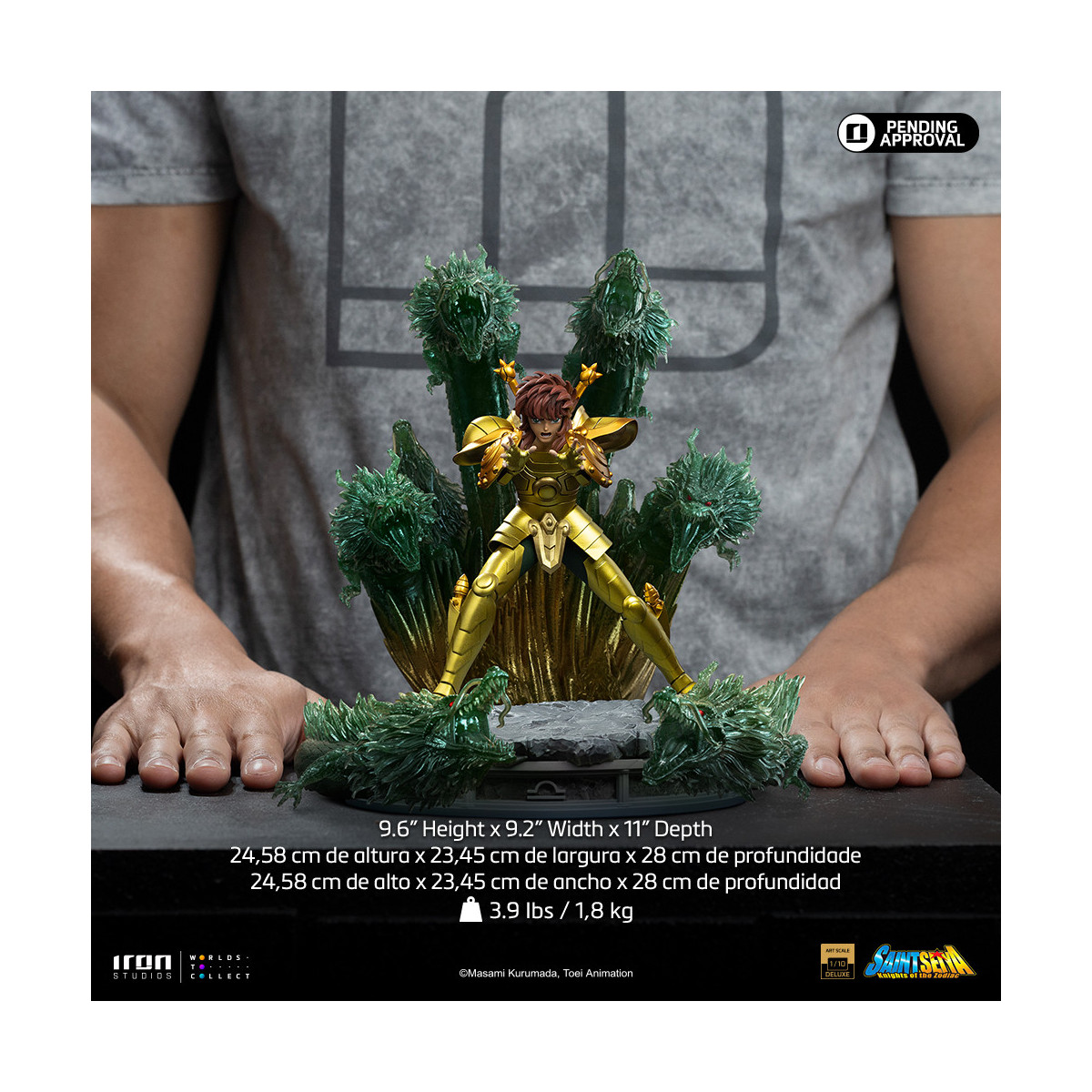 Iron Studios - Saint Seiya - Libra Dohko Deluxe Art Scale 1/10 - Knights of the Zodiac