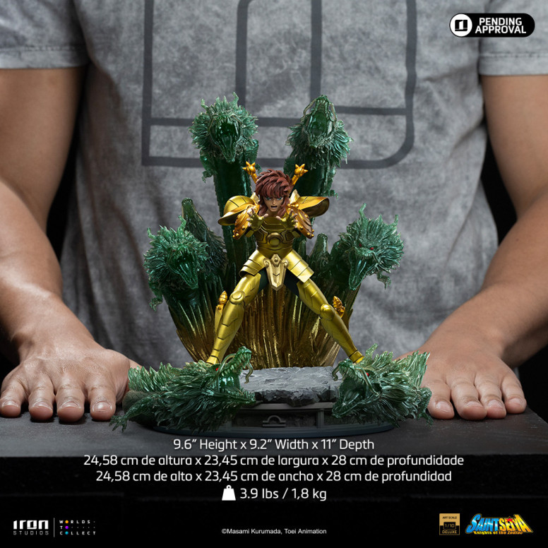 Iron Studios - Saint Seiya - Libra Dohko Deluxe Art Scale 1/10 - Knights of the Zodiac