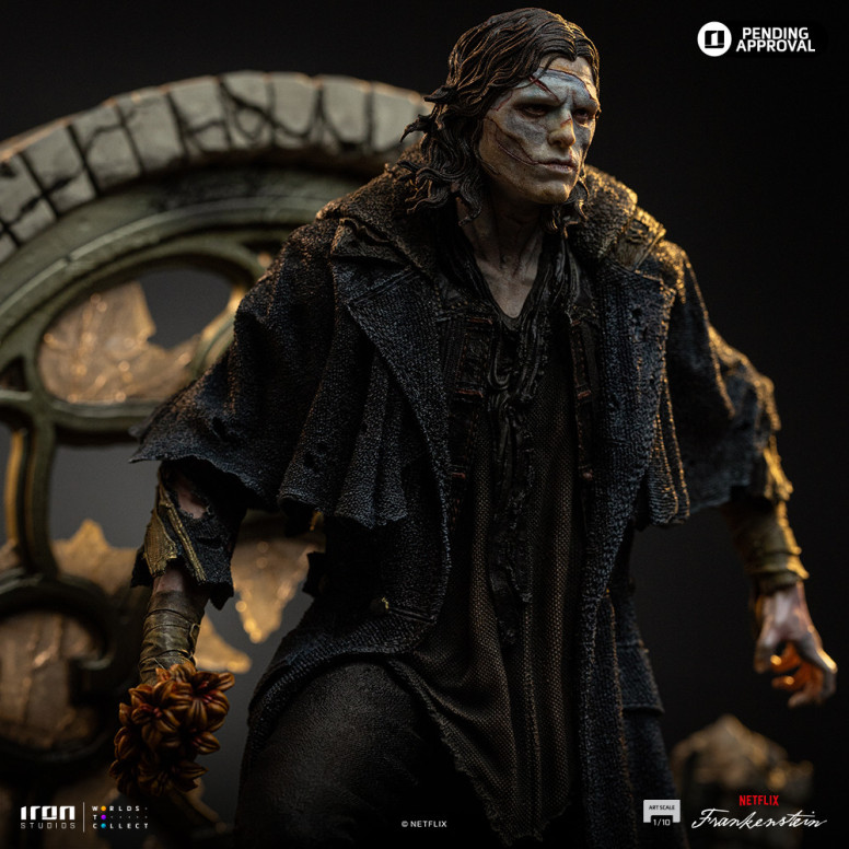 Iron Studios - Gepeto & Pinocchio BDS Art Scale 1/10 - Guillermo del Toro's Pinocchio Figurine