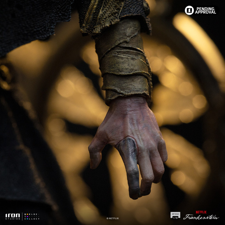 Iron Studios - Gepeto & Pinocchio BDS Art Scale 1/10 - Guillermo del Toro's Pinocchio Figurine