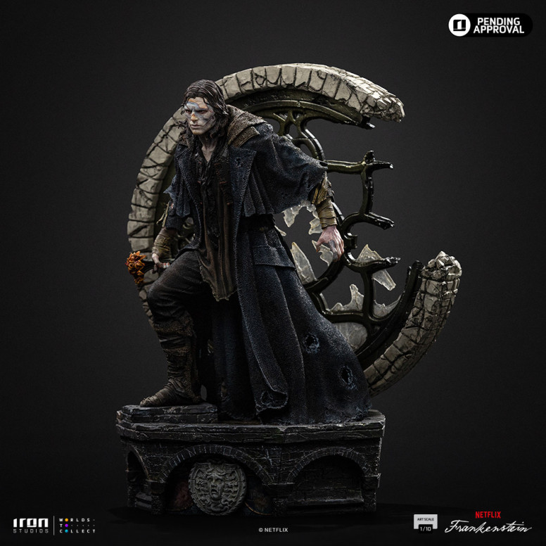 Iron Studios - Gepeto & Pinocchio BDS Art Scale 1/10 - Guillermo del Toro's Pinocchio Figurine
