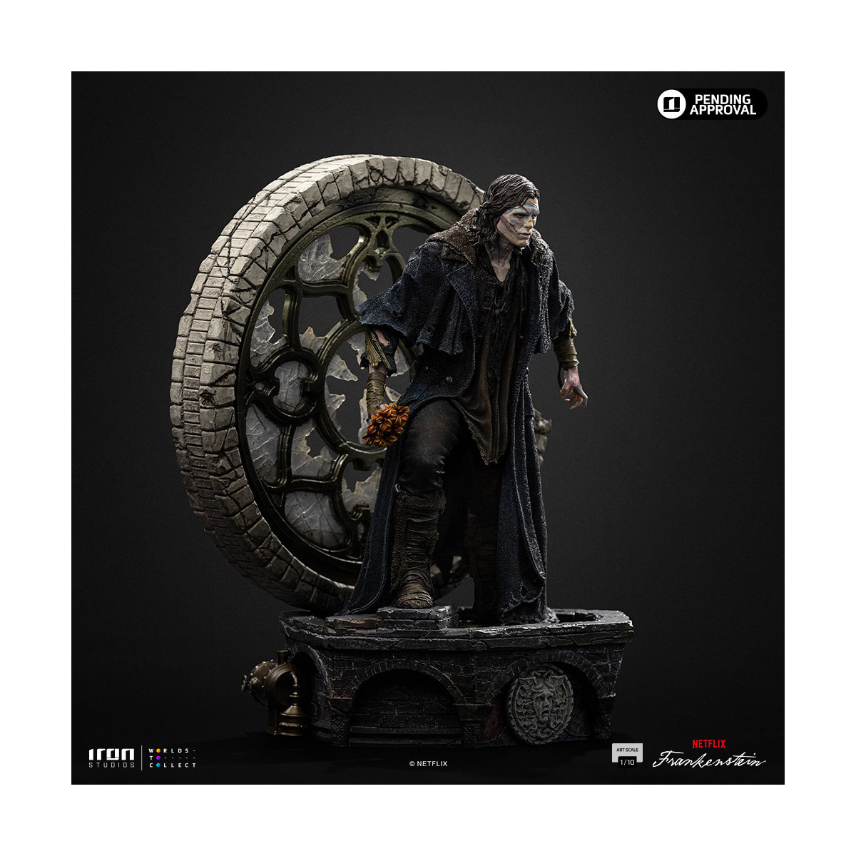 Iron Studios - Gepeto & Pinocchio BDS Art Scale 1/10 - Guillermo del Toro's Pinocchio Figurine