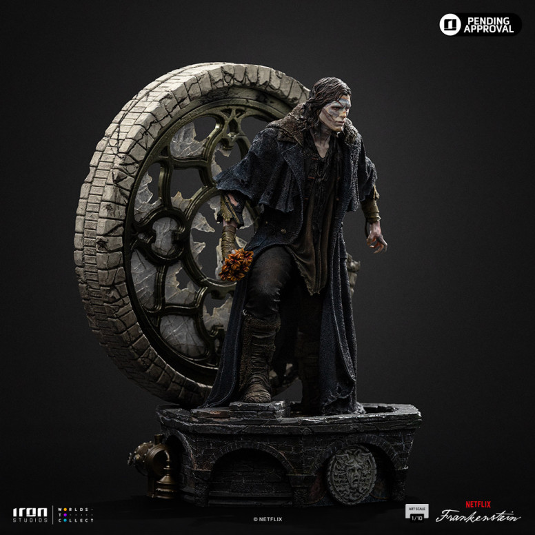 Iron Studios - Gepeto & Pinocchio BDS Art Scale 1/10 - Guillermo del Toro's Pinocchio Figurine