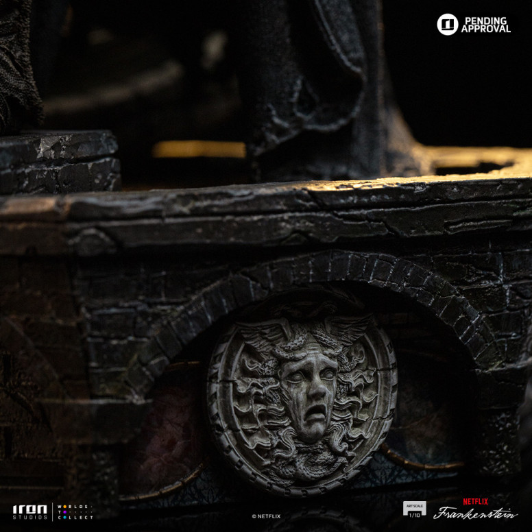 Iron Studios - Gepeto & Pinocchio BDS Art Scale 1/10 - Guillermo del Toro's Pinocchio Figurine