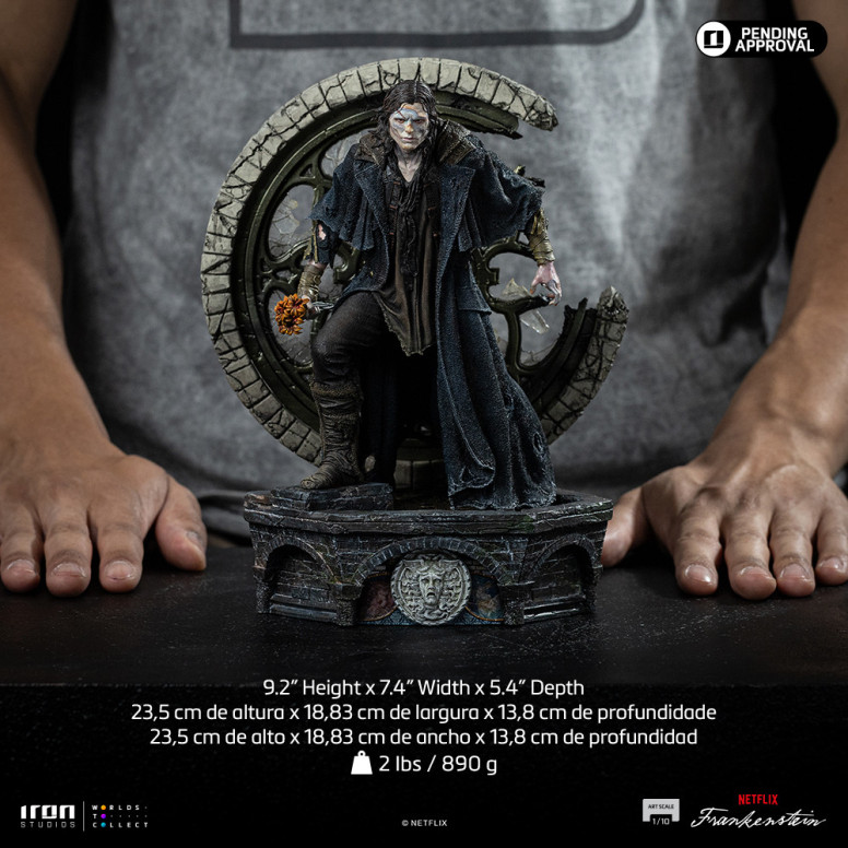Iron Studios - Gepeto & Pinocchio BDS Art Scale 1/10 - Guillermo del Toro's Pinocchio Figurine
