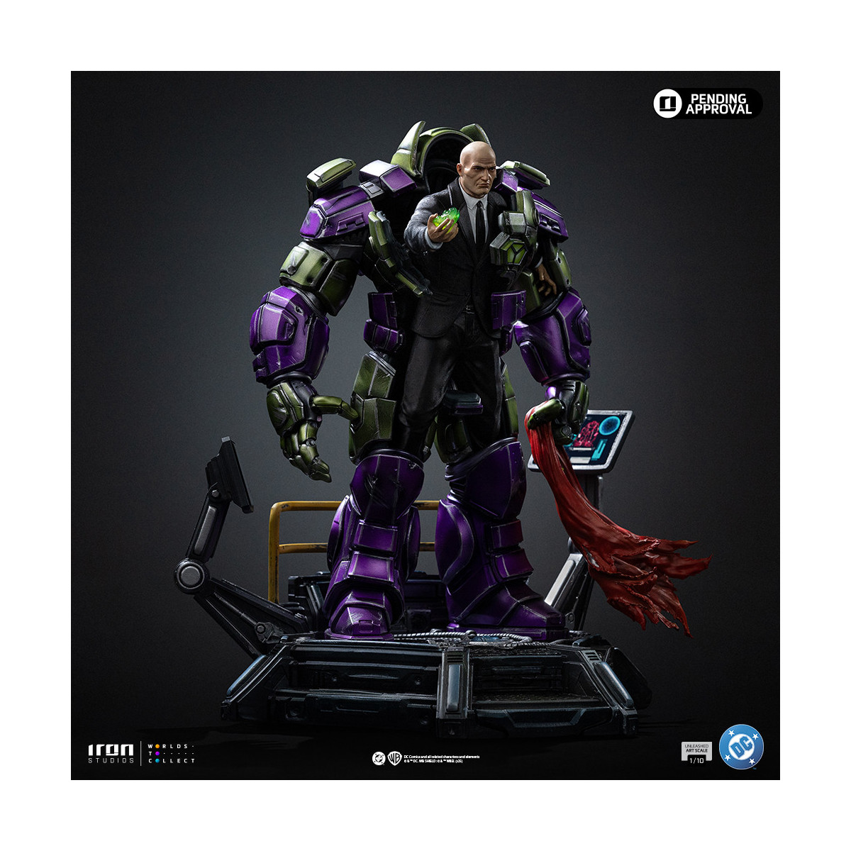 Iron Studios - DC Comics Superman - Lex Luthor Unleashed Art Scale 1/10