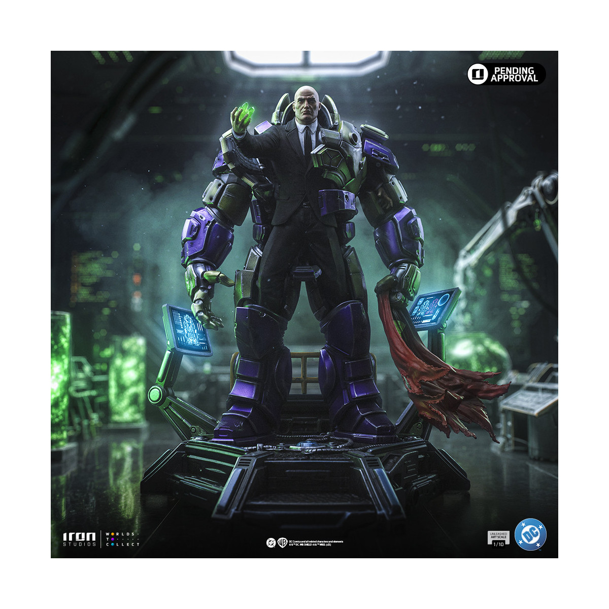 Iron Studios - DC Comics Superman - Lex Luthor Unleashed Art Scale 1/10