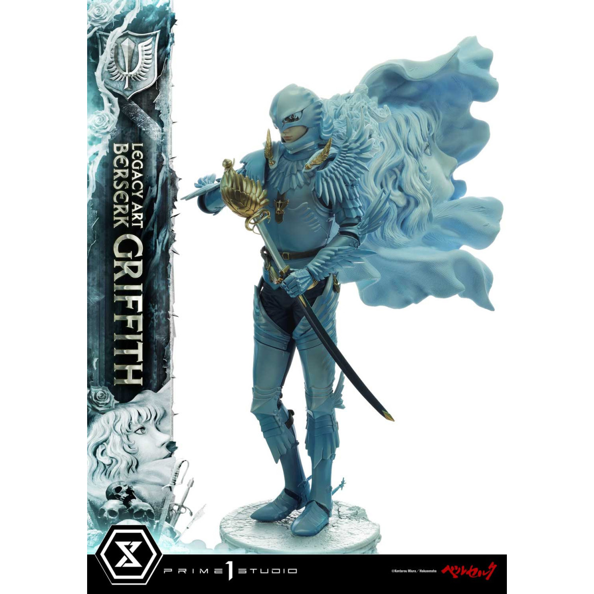 Prime 1 Studio Berserk - Kentaro Miura Legacy Art Berserker GRIFFITH Bonus Version 1/6 Scale Statue