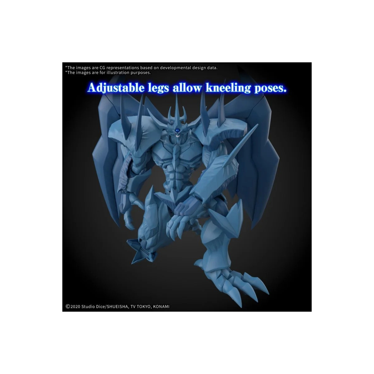 Bandai Yu-Gi-Oh figure Rise Standard Amplified - The Legendary Exodia Incarnate Figurine